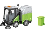 Camión de limpieza con contenedor 24 cm con efectos de luz y sonido