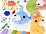 Set creativo de ganchillo para hacer squishy para principiantes