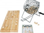 Juego de bingo de madera