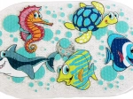 Alfombrilla antideslizante para bañera FreeON Ocean