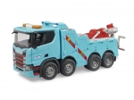 Bruder Scania Super 560R vehículo de rescate y remolque con luz y sonido 1:16