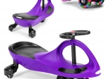 Coche wiggle con ruedas LED morado ECOTOYS