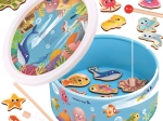 Tooky Toy juego magnético de pesca – set de madera
