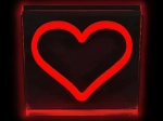 Lámpara LED neón corazón roja 2Kids Toys