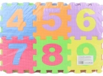 Puzzle de suelo de espuma con letras y números 14,5 × 14,5 cm