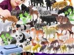 Set de figuras de animales XXL 58 piezas de Woopie