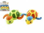 Tortuga de cuerda flotante para agua, juguete de plástico 12 cm