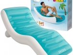Colchoneta inflable para agua INTEX 191 × 99 cm, turquesa