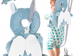 Mochila de seguridad infantil para protección de la cabeza