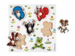 Rompecabezas de encaje de madera TOPITO – pequeño