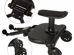 Plataforma universal adicional con asiento para cochecito – negra