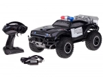 Monster truck de policía teledirigido