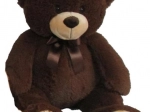 Osito de peluche 60 cm – marrón oscuro