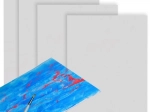 Lienzo para pintar sobre tablero 30 × 40 cm – juego de 4 unidades