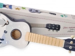 Guitarra infantil de madera con animales árticos