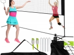 Red portátil para voleibol, bádminton y tenis TRIZAND 3 en 1, con altura ajustable