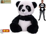 Plush Friends panda de peluche 50 cm (sentada)