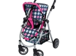 Woopie Royal cochecito para muñecas con 4 ruedas y asiento ajustable