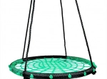 Columpio circular con red de cuerda de 80 cm