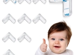 Protectores de esquinas transparentes RICOKIDS, 10 uds