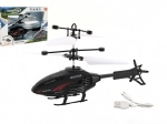 Helicóptero RC con control por movimiento de la mano y carga USB, 16 cm
