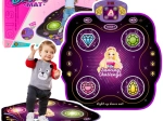 Alfombra de baile musical interactiva para niños con Bluetooth, 9 niveles de juego