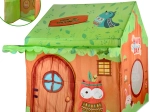 Colorida casita de juegos infantil Amigos del Bosque con bolsa