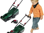 Cortacésped infantil Bosch para jugar a jardinería