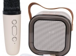 Set de karaoke con micrófono inalámbrico y altavoz Bluetooth portátil con RGB