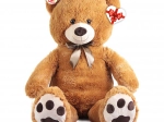 Rappa oso de peluche grande Kuba 100 cm