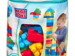 Mega Bloks bolsa grande de bloques – azul (80 uds)