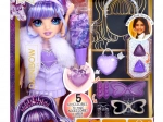 Muñeca Rainbow High Creative Crystals Violet Willow – set creativo para hacer accesorios de cristal
