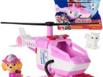 Paw Patrol helicóptero de rescate de bomberos de Skye con figura y gatito