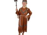 Disfraz infantil de carnaval india con diadema, talla M
