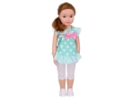 Muñeca caminante con lazo 70 cm