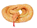 Serpiente de Peluche Dorada 110 cm