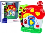 Casita musical interactiva para bebés con animalitos
