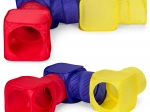 Set de juego infantil de túneles y cubos IPLAY