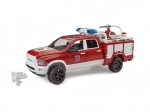 Camión de bomberos Bruder RAM 2500 con baliza luminosa y sonora