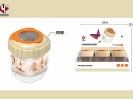 Caja de observación para insectos con lupa 8 × 8 × 9,5 cm