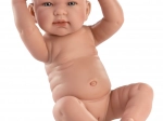 Llorens New Born niña – muñeca bebé realista, cuerpo de vinilo completo 40 cm