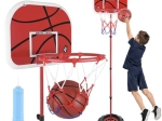 Canasta de baloncesto infantil con altura ajustable 109–170 cm ISO TRADE