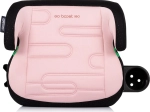 Chipolino asiento elevador para coche Go Boost i‑Size 125–150 cm con Isofix Powder Pink