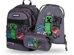 Set 3 Skate Baagl Minecraft TNT: Mochila, Estuche, Bolsa