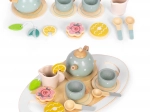 Juego de té de madera 14 piezas ECOTOYS