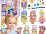 Woopie set creativo para moldes de yeso y pintura DIY – princesas y muñecas