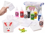 Pegamento de gel 3D cristalino: set creativo DIY en cubo, 26 piezas