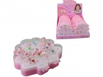 Juego de anillos para niñas, 12 uds en caja de regalo