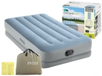 Cama inflable individual 191 × 99 × 36 cm con bomba eléctrica USB integrada Intex