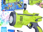 Pistola eléctrica de burbujas con carga USB y visor